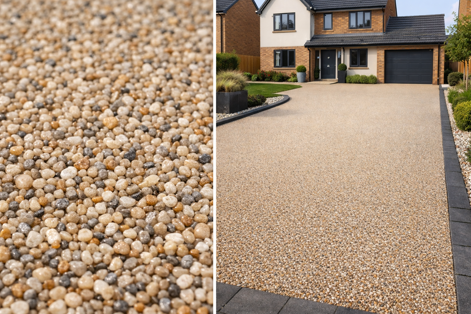Gravel and Resin bond